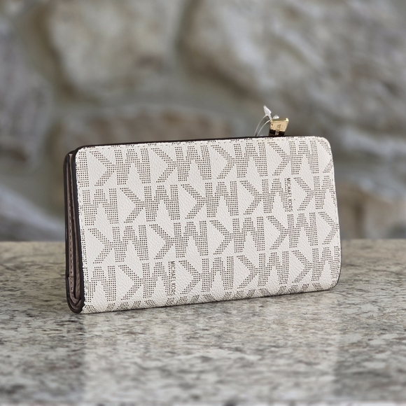 Michael Kors Jet Set Logo Large Wallet - Picture 2 of 7